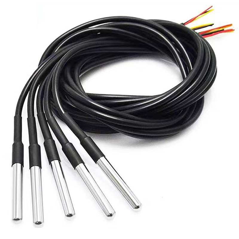 Ds18B20 Temperature Sensor - Упаковка из нержавеющей стали Водонепроницаемый датчик