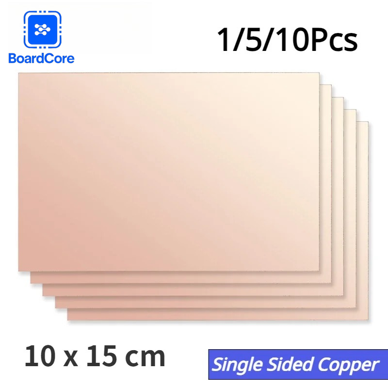 Pcb Etching Kit - 1/5/10 шт. FR4 10x15 см односторонняя
