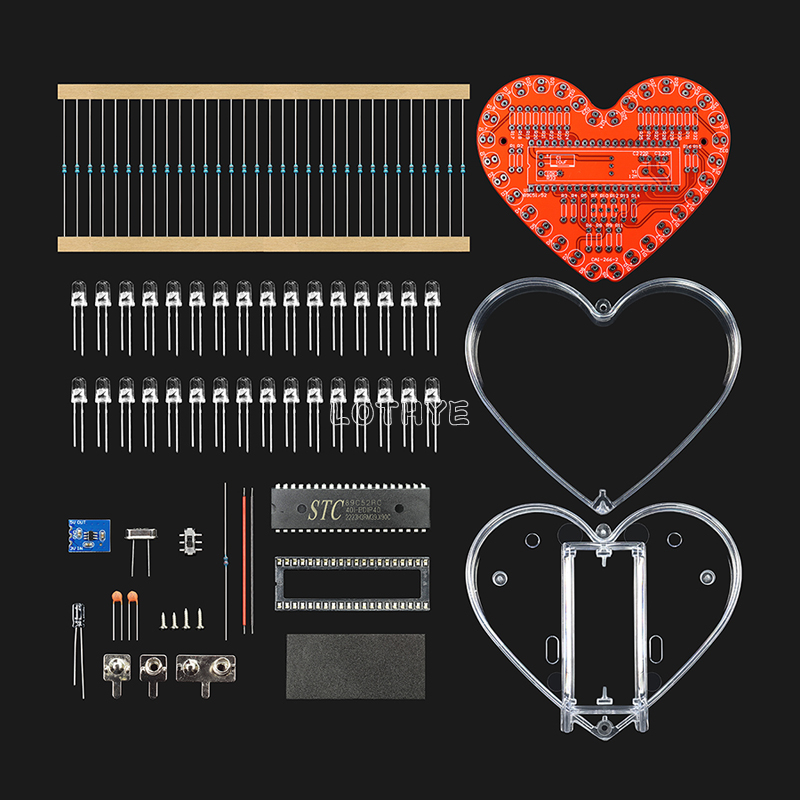 Diy Electronics Tool Kit - RGB красочный проточной водяной светильник в
