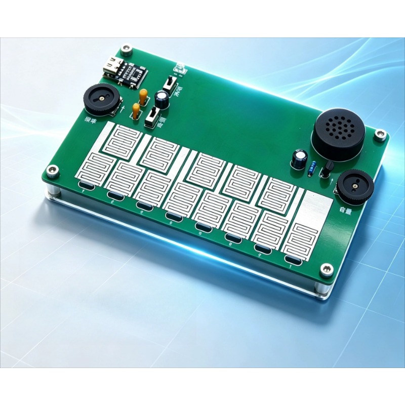 Diy Electronics Course - Сенсорное пианино. Сенсорный электронный музыкальный инструмент.