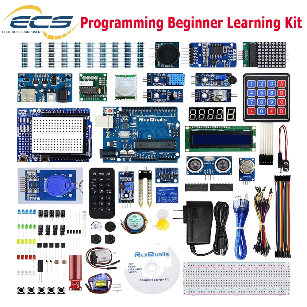 Diy Electronics Kits For Beginners - Стартовый Обучающий набор для Arduino, полный