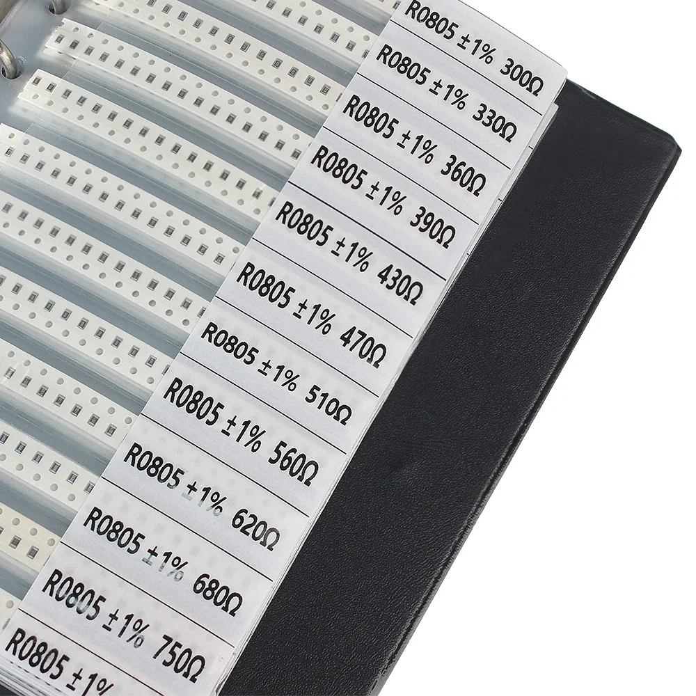 4250 шт. 0805 SMD резисторный  – обзор и цена Diy Electronics Book