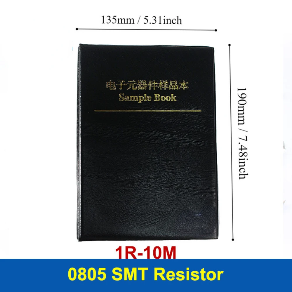 4250 шт. 0805 SMD резисторный  – обзор и цена Diy Electronics Book