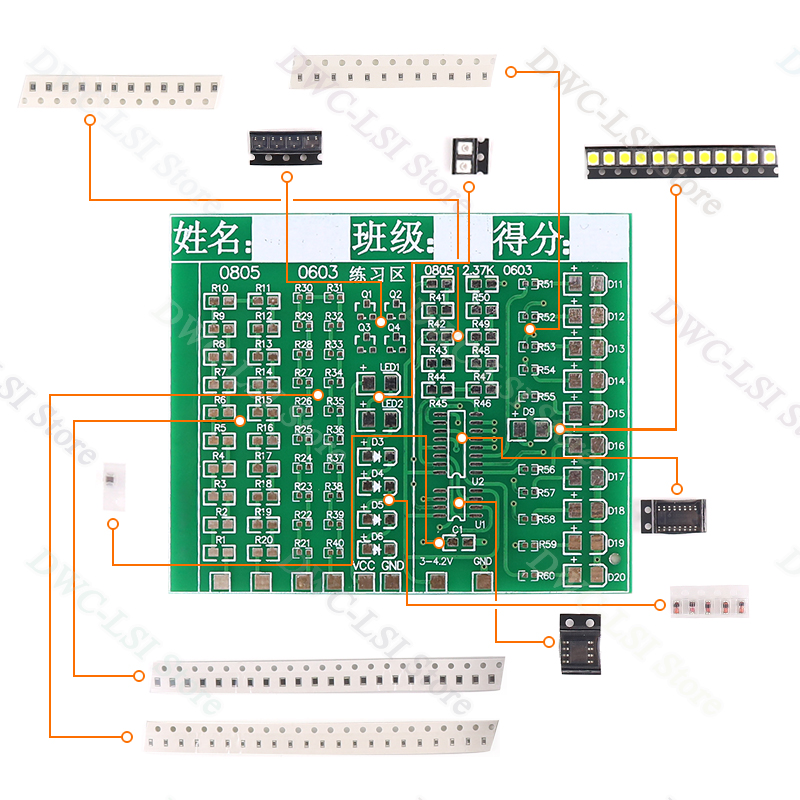 Классный комплект, компоненты  – обзор и цена Pcb Etching Kit