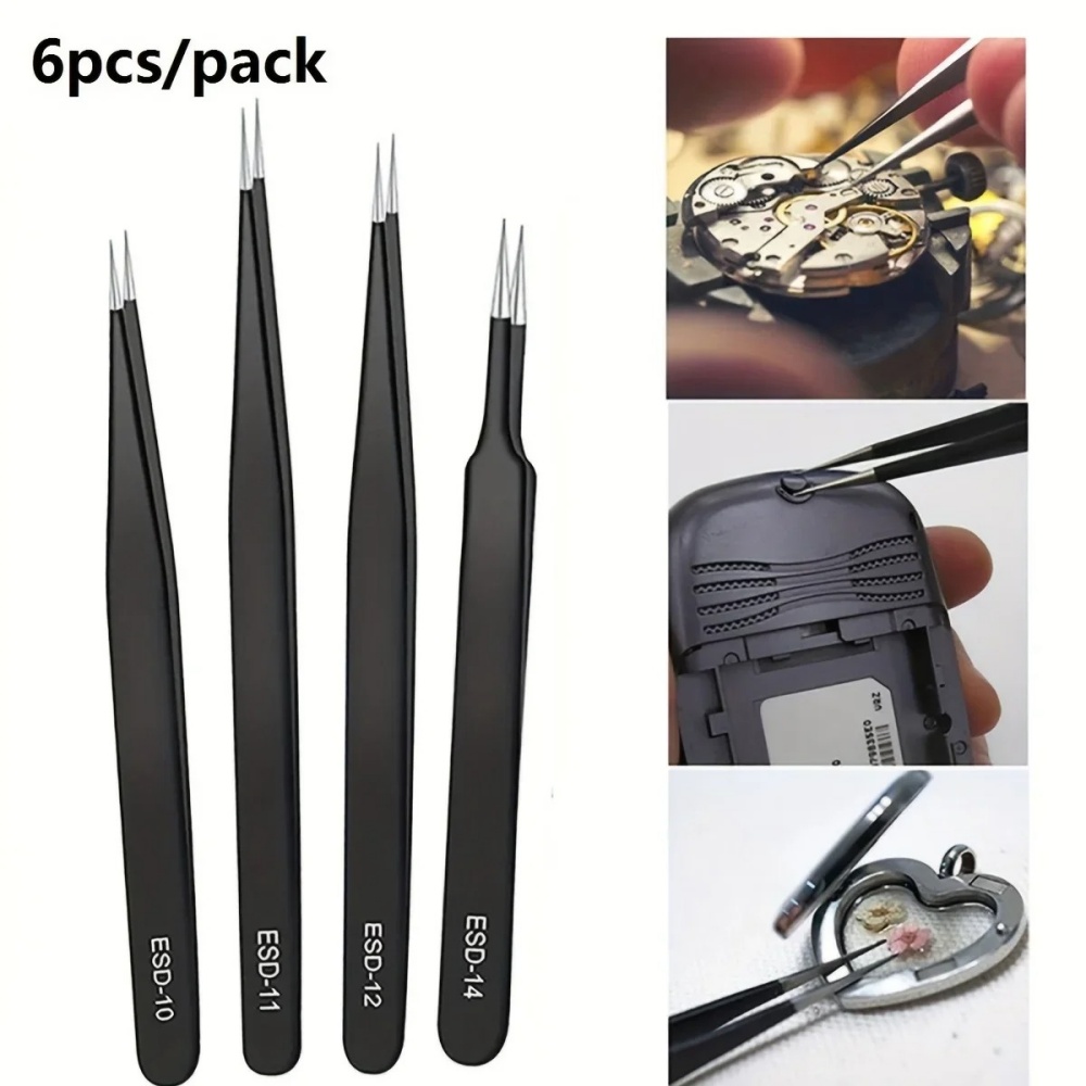 Набор из 6 антистатических пре – обзор и цена Diy Electronics Tool Kit