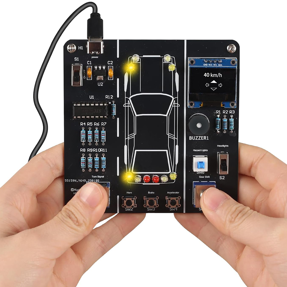 Самодельный симулятор вождения – обзор и цена Diy Electronics Projects For Students