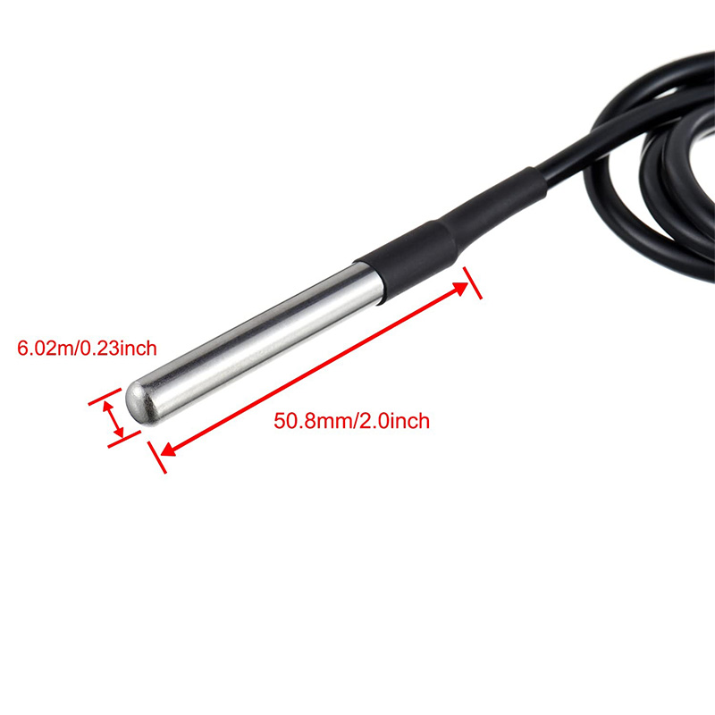 DS18B20 Упаковка из нержавеюще – обзор и цена Ds18B20 Temperature Sensor