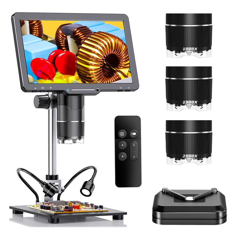 2500X HDMI цифровой микроскоп  – обзор и цена Diy Electronics Microscope