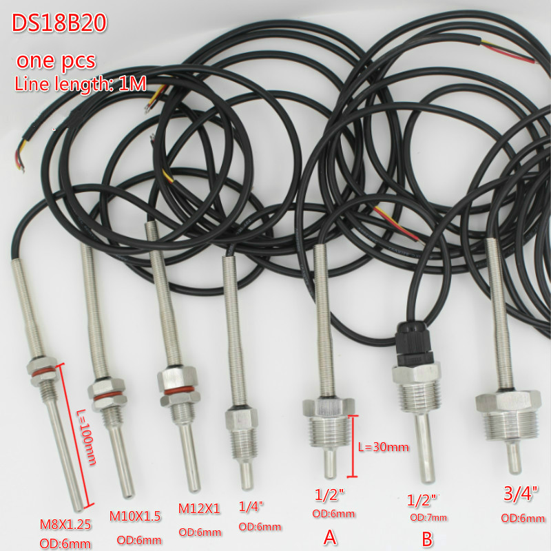 DS18B20 Цифровой датчик темпер – обзор и цена Ds18B20 Temperature Sensor