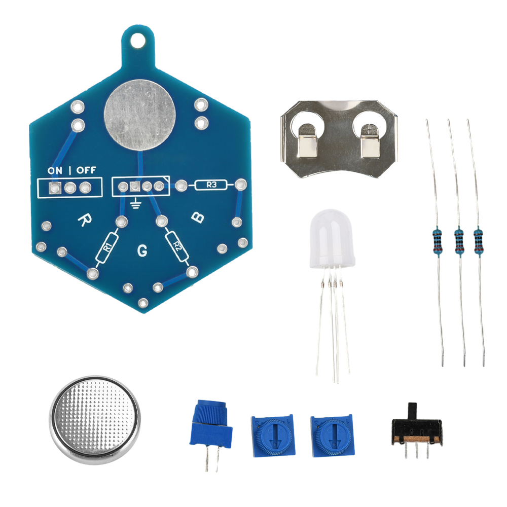 RGB светодиодный светильник, п – обзор и цена Diy Electronics Kits For Beginners